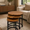 Round nexting table