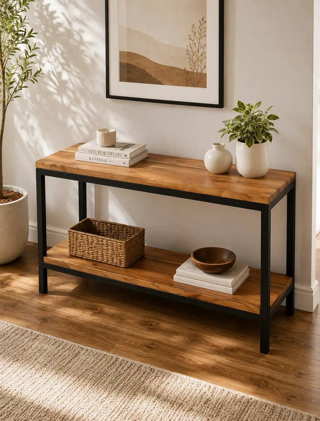 2 tier console table pakistan