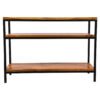 3 tier wooden console table