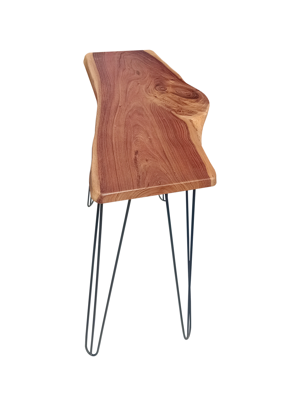 Live Edge Console Table with Hairpin Legs | Solid Wood Live Edge Table Pakistan - Image 2