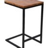 square-solid-wood-side-table