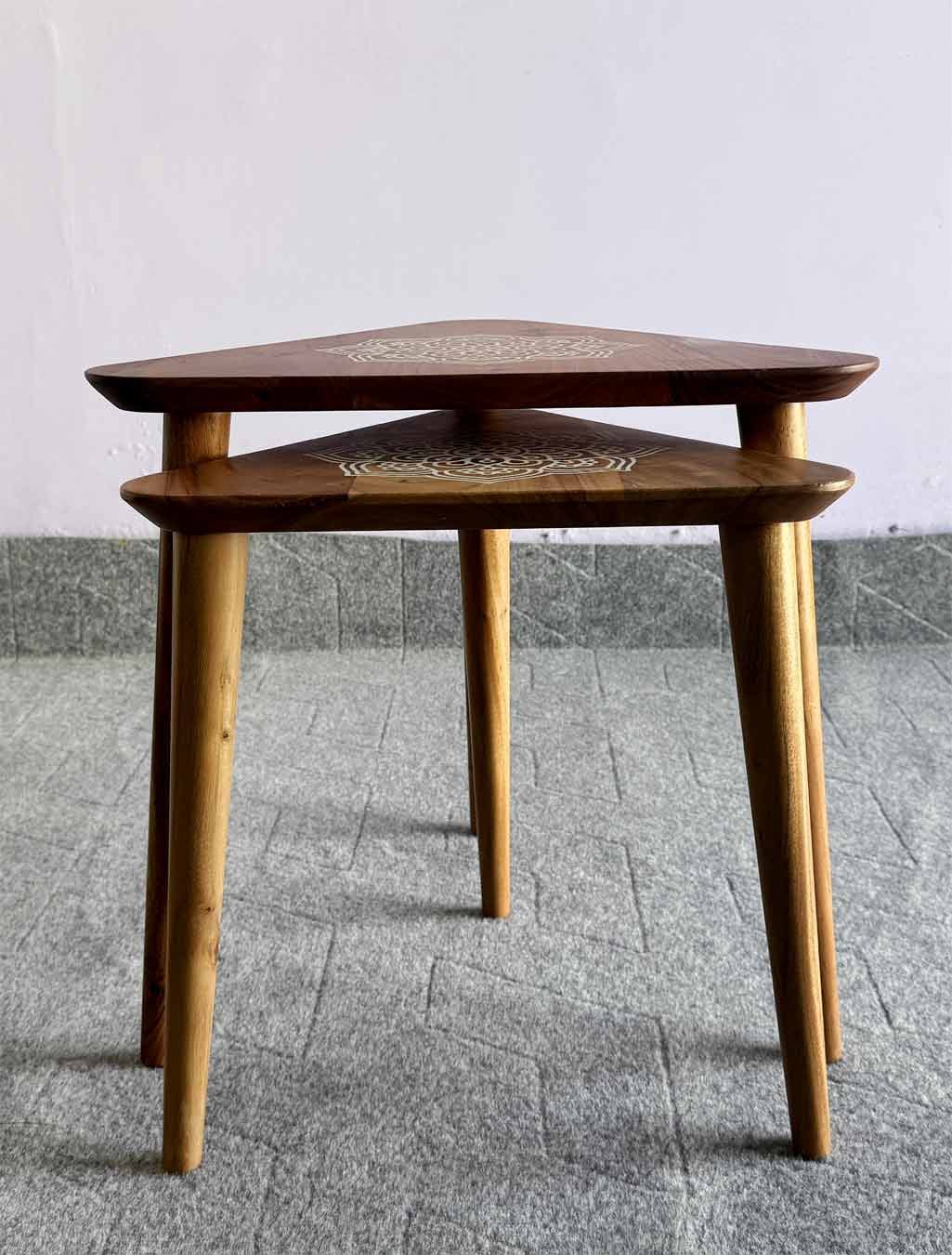 Epoxy-Triangle-Nesting-Table