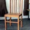 Buy Solid Acacia Wood Vertical Slat Back Dining Chair