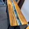 Ocean View Epoxy Console Table