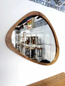 Oval Wall Hanging Mirror