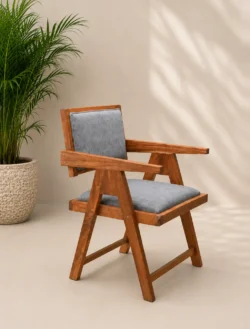 Solid-Wood-Chair-with-Antique-Rattan-Armrest-500x667
