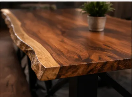 Solid wood dining table in Pakistan