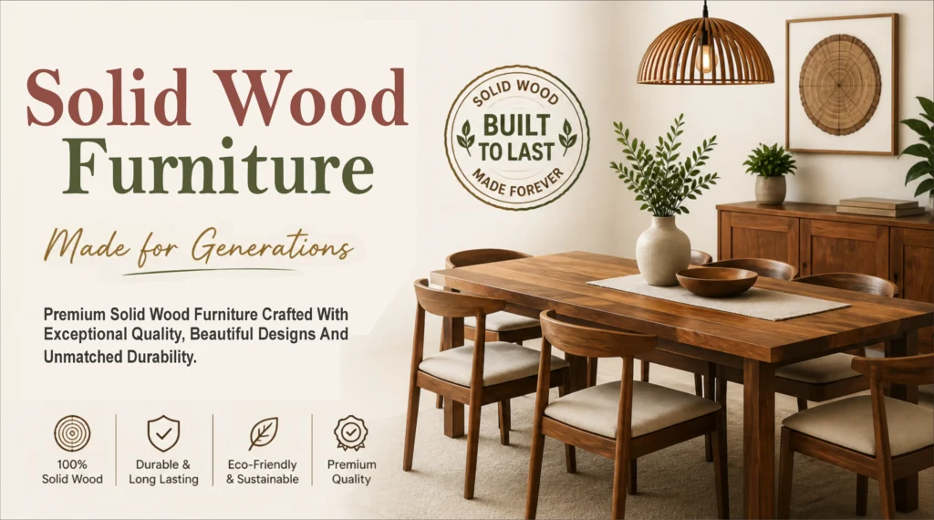 How to Identify Genuine Solid Wood Furniture