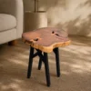 live edge coffee table Butterfly design legs