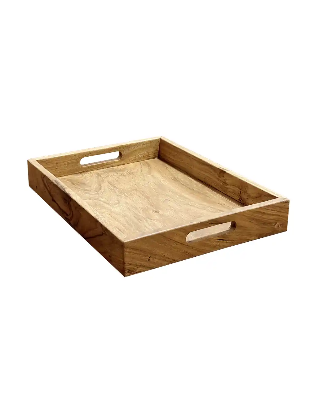 Solid Acacia Wood Serving Tray