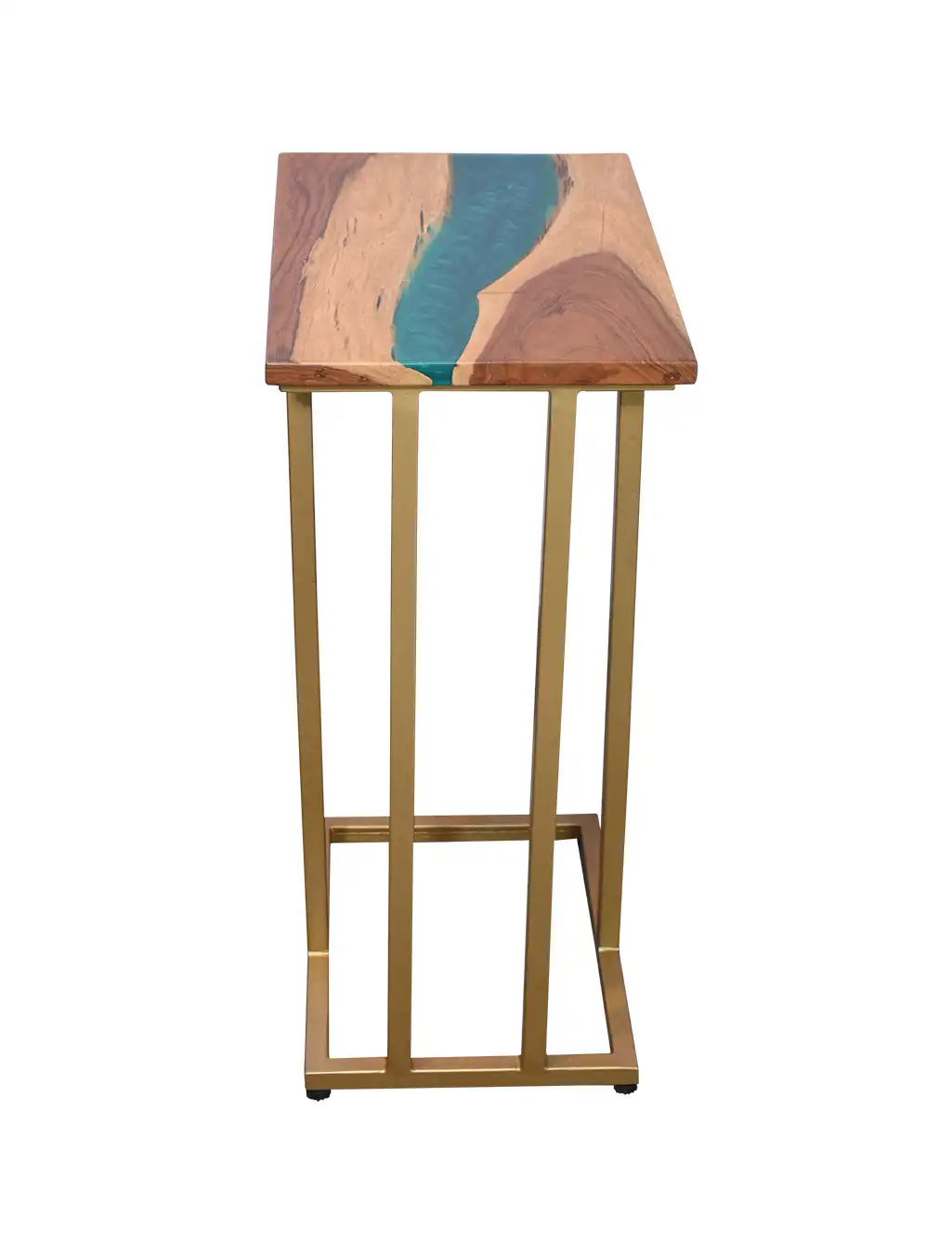 solid wood end table