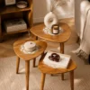 triangle nesting tables set of 3