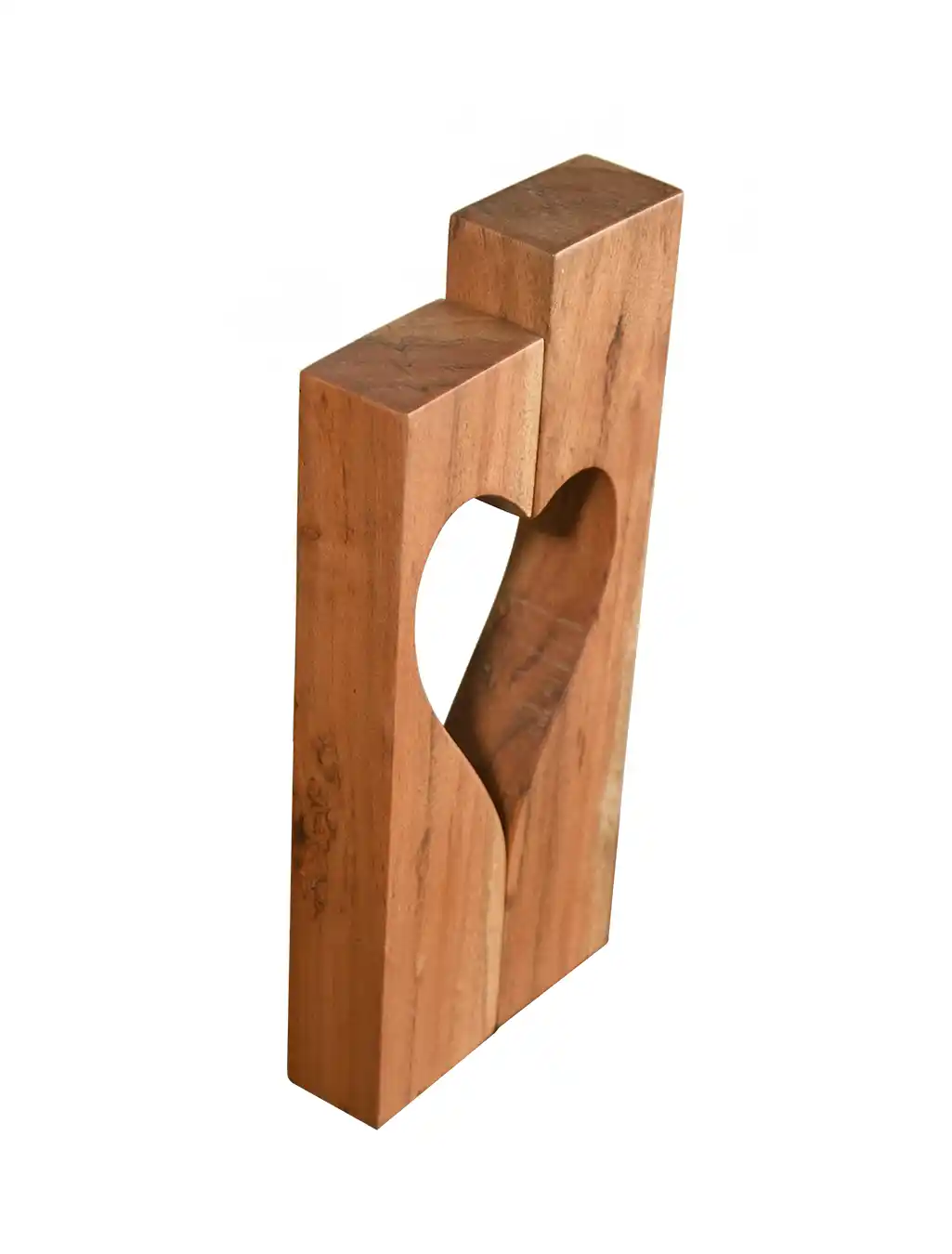 wooden candle holders